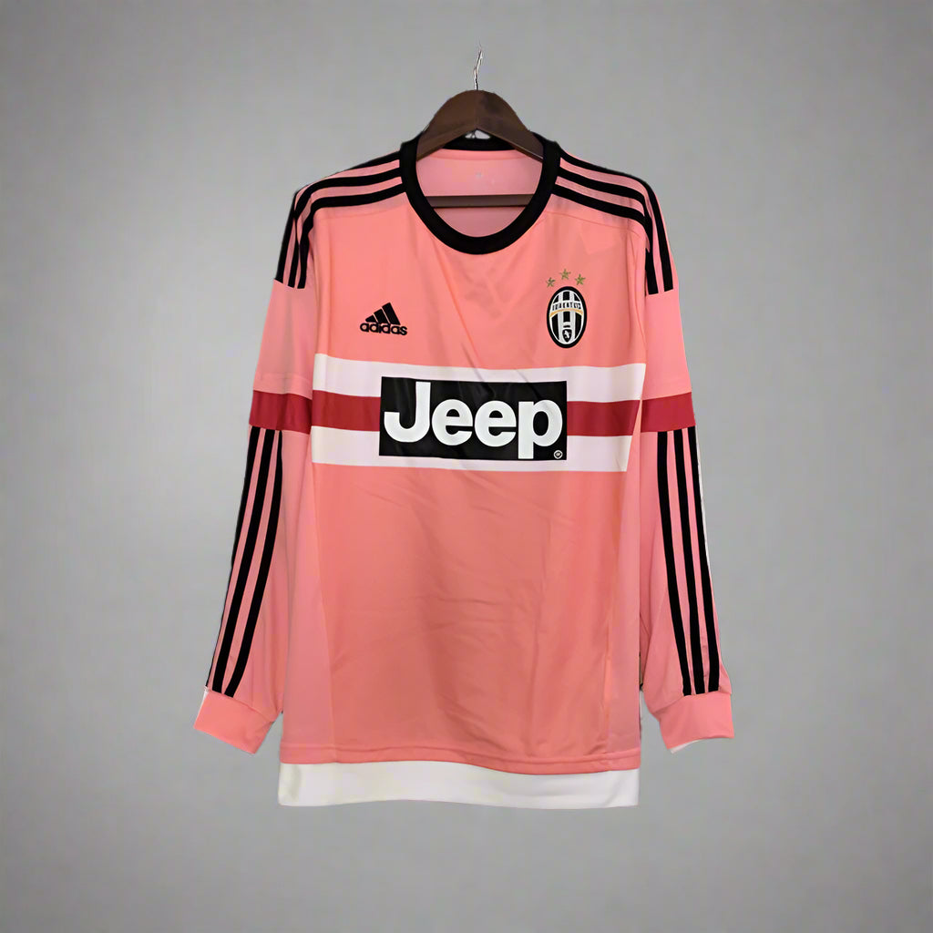 Juventus 2015/16 Away Long Sleeve Jersey