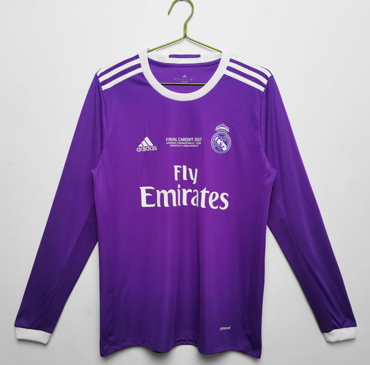 Real Madrid 2016/17 UCL FINAL Long Sleeve Jersey