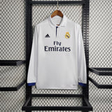 Real Madrid 2016/17 Home Long Sleeve Jersey