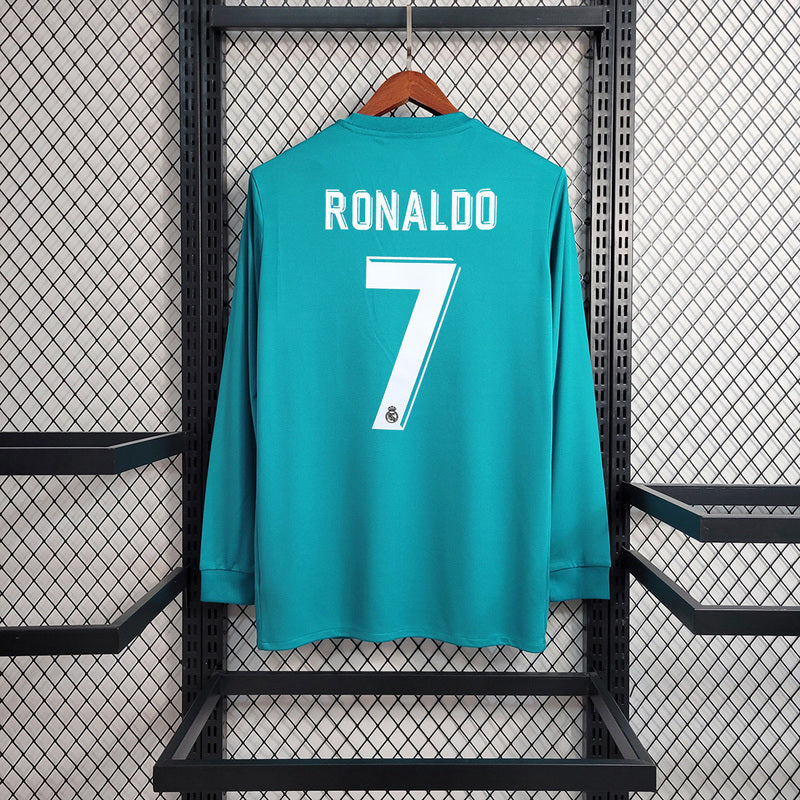 Real Madrid 2017/18 Third Long Sleeve Jersey