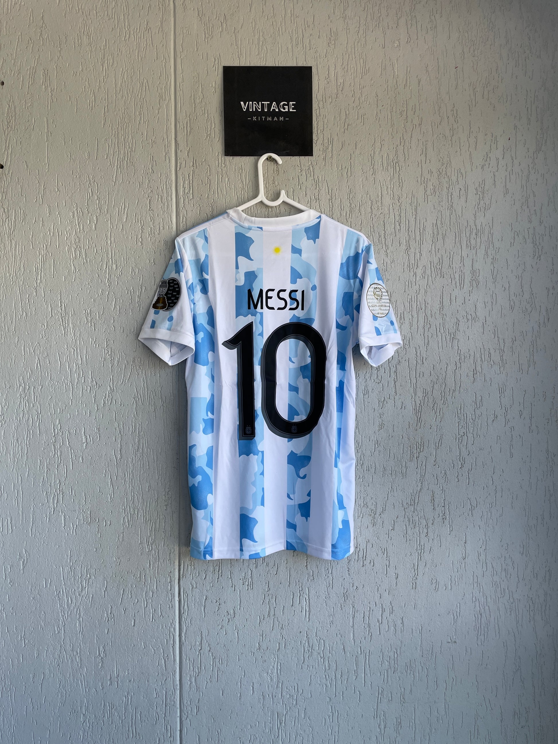 Football Argentina Copa 2021 Jersey Argentina 2021 Copa Final