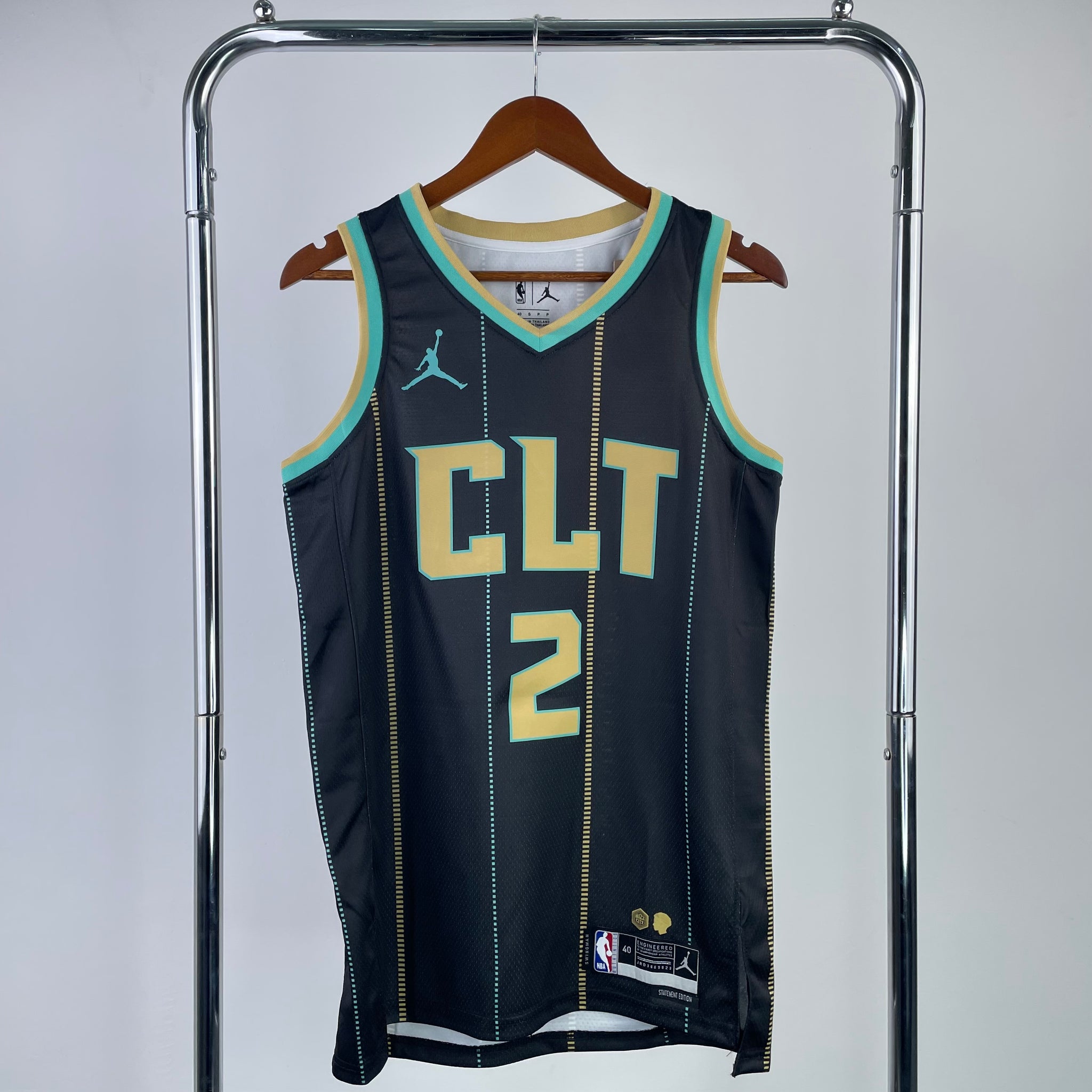 Charlotte Hornets 2023 Black Swingman Jersey - City Edition