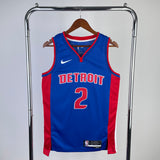 Detroit Pistons 2022-23 Blue Swingman Jersey - Icon Edition