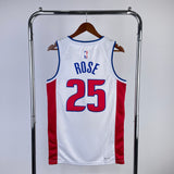 Detroit Pistons 2022-23 White Swingman Jersey - Association Edition