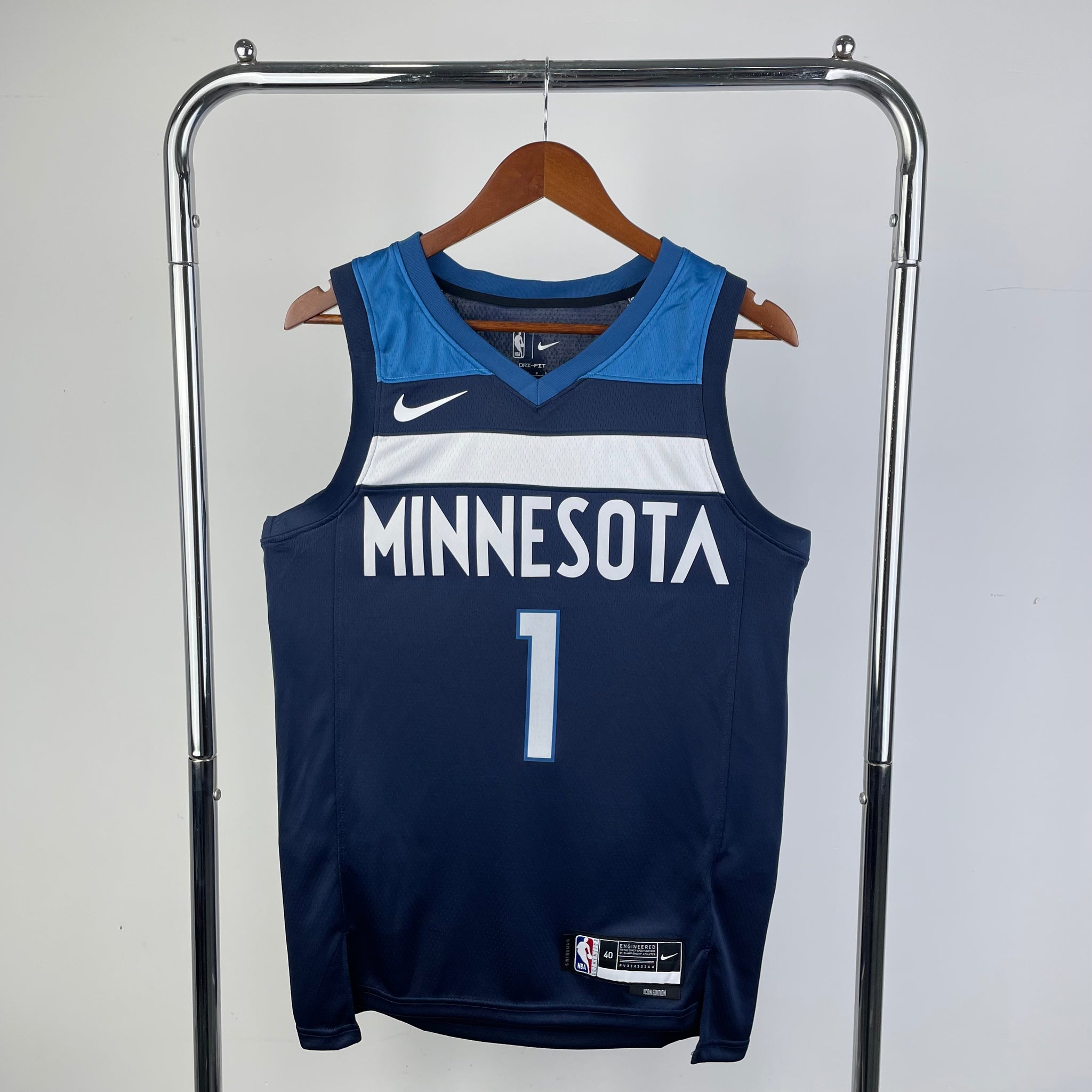 Minnesota Timberwolves 2022-23 Blue Swingman Jersey - Icon Edition