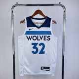 Minnesota Timberwolves 2022-23 White Swingman Jersey - Association Edition