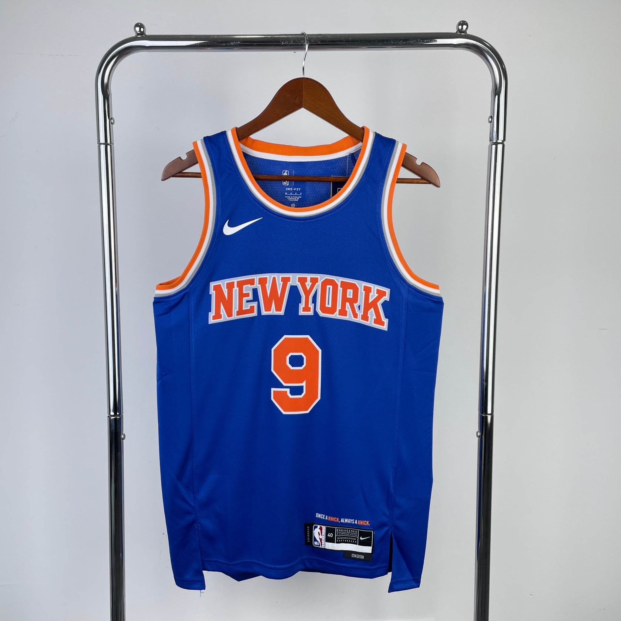 New York Knicks 2022-23 Blue Swingman Jersey - Icon Edition