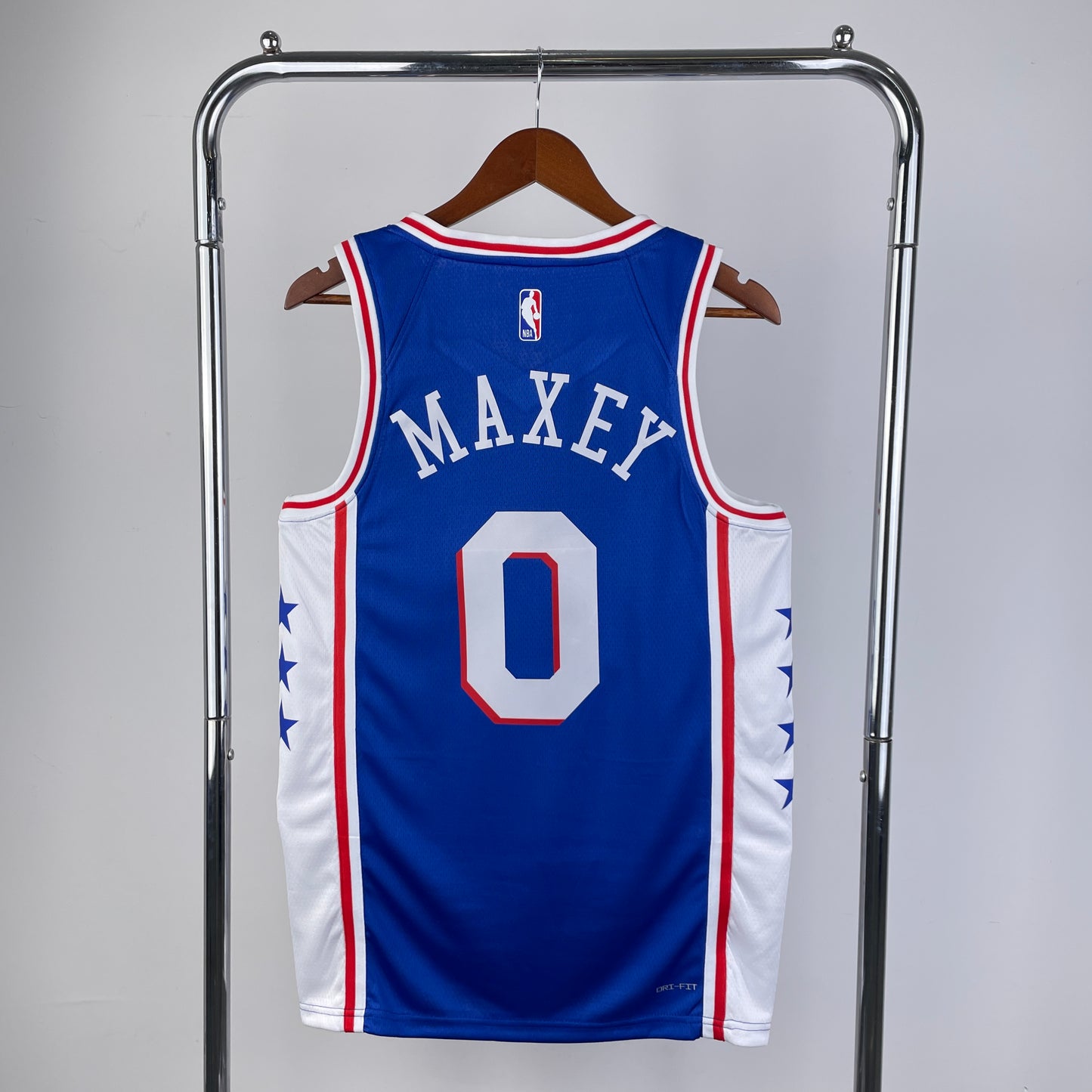 Philadelphia 76ers 2022-23 Blue Swingman Jersey - Icon Edition