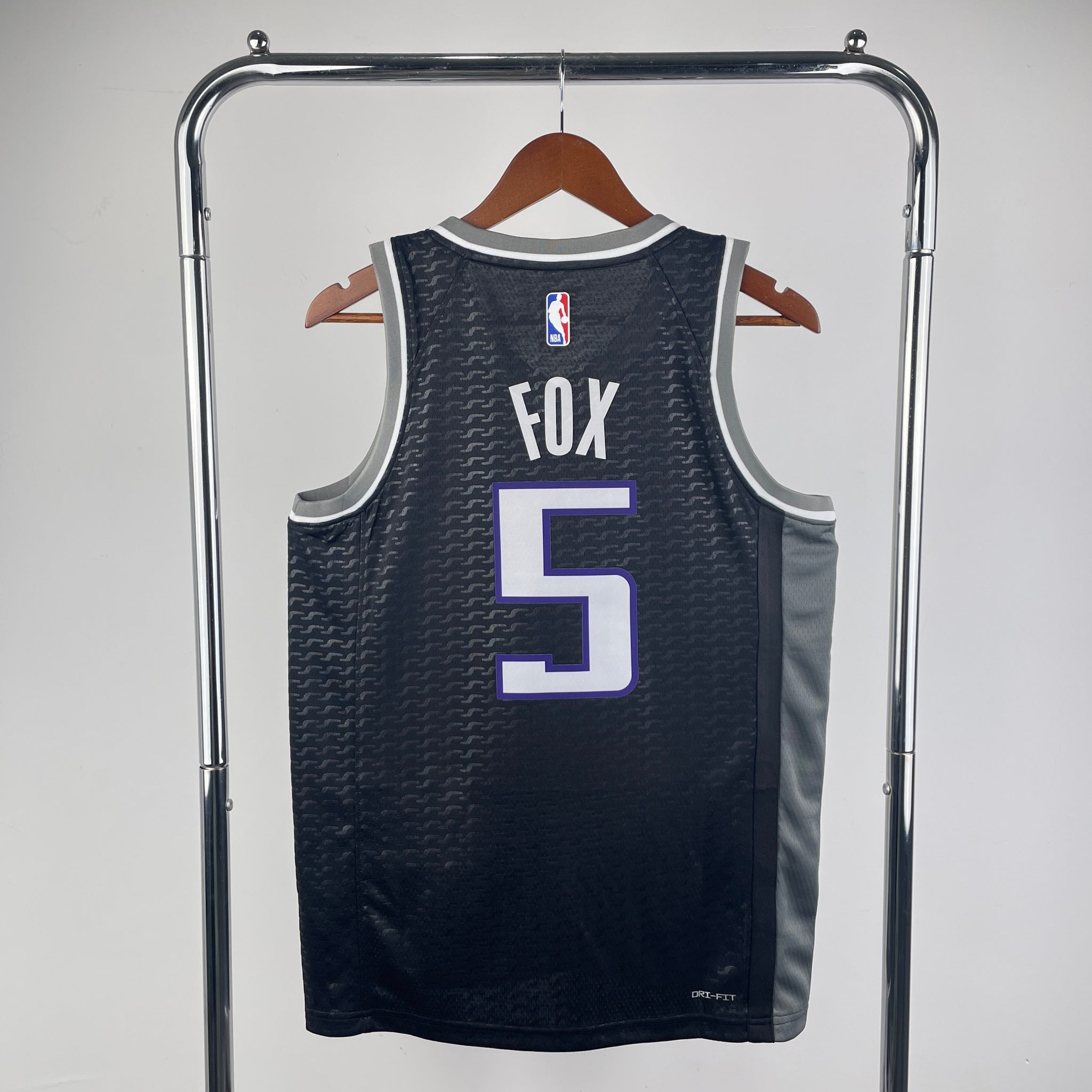 Sacramento Kings 2022-23 Jordan Brand Black Swingman Jersey - Statement Edition