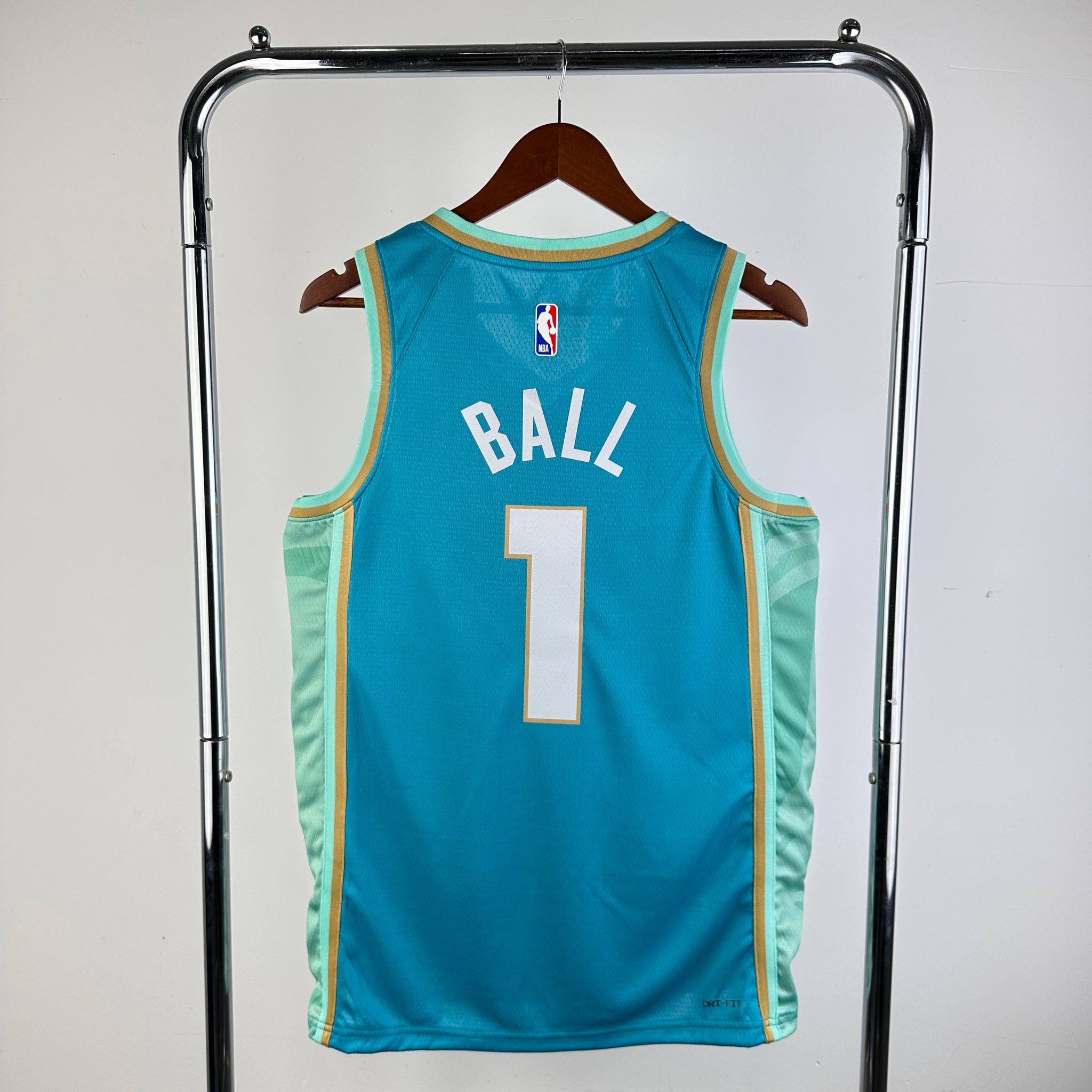 Charlotte Hornets 2023-24 Jordan Brand Teal Swingman Jersey - City Edition 1