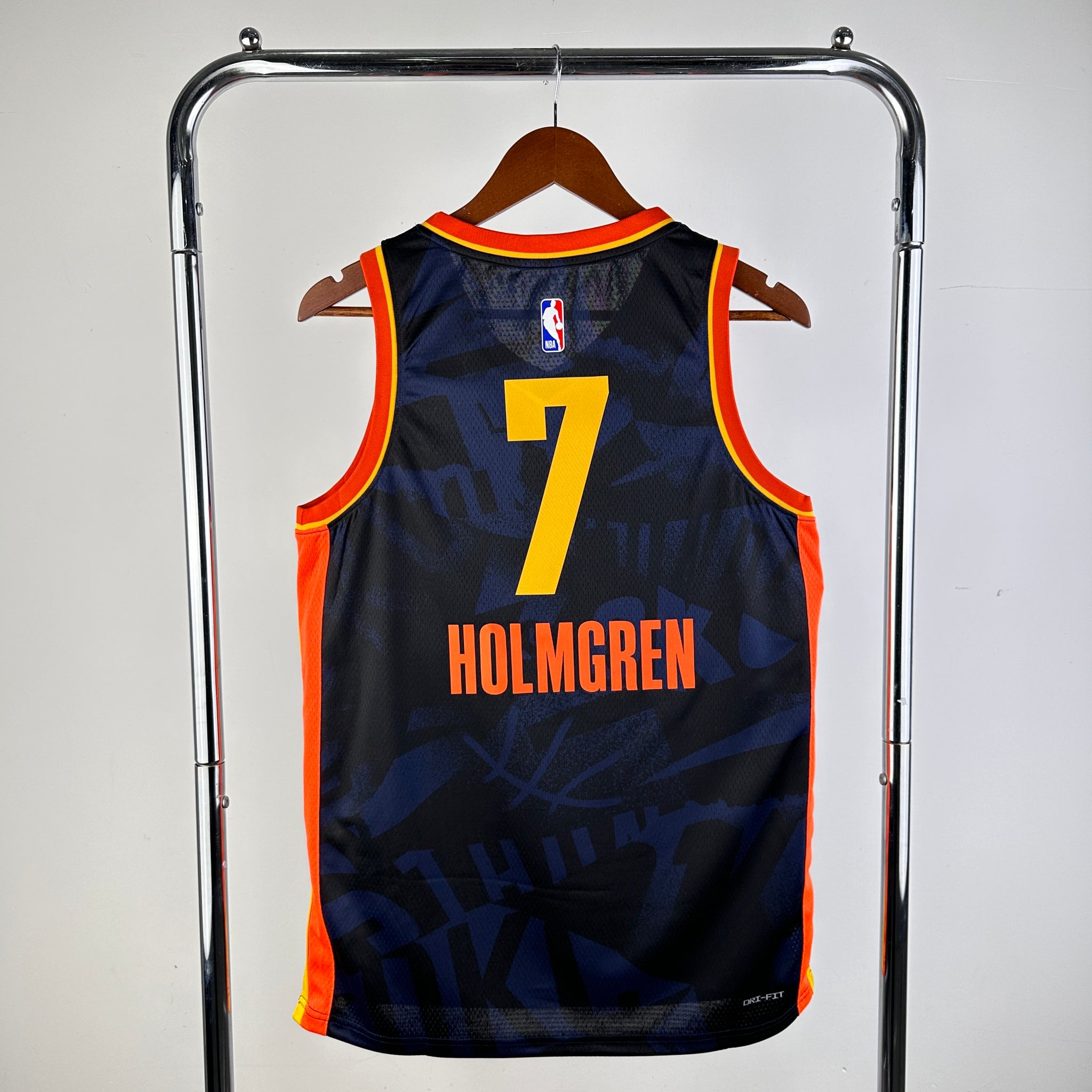 Oklahoma City Thunder  2023-24 Navy Swingman Jersey - City Edition