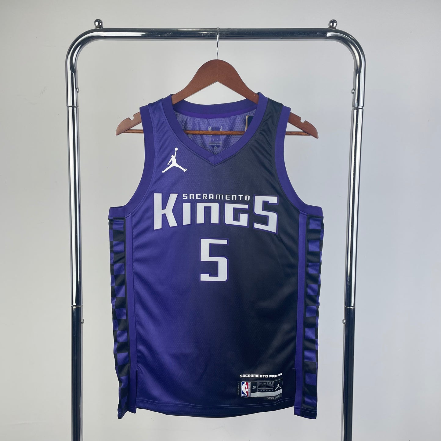 Sacramento Kings 2023-24 Jordan Brand Purple Swingman Jersey - Statement Edition