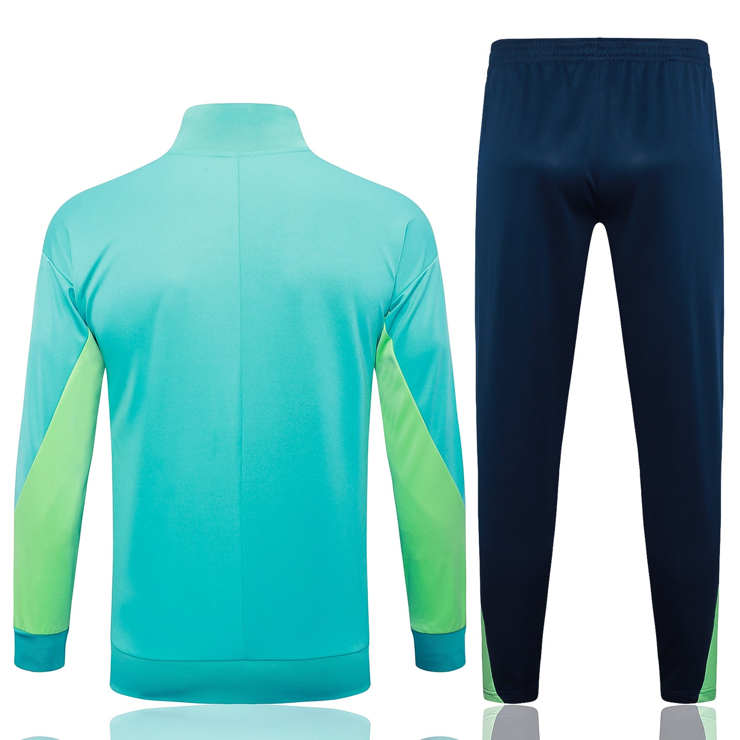 Brazil 2024 Light Green Full-Zip Tracksuit Set