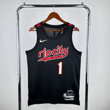 Portland Trail Blazers 2023-24 Black Swingman Jersey - City Edition