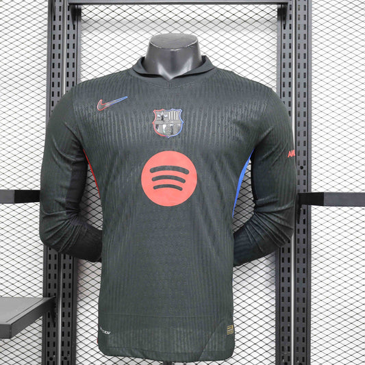 Barcelona 2024/25 Away Long Sleeve Player Version Jersey