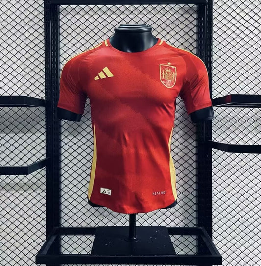 Spain 2024-25 Home Player Version Jersey
