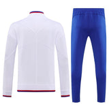 England 2026 White and Blue Full-Zip Tracksuit Set