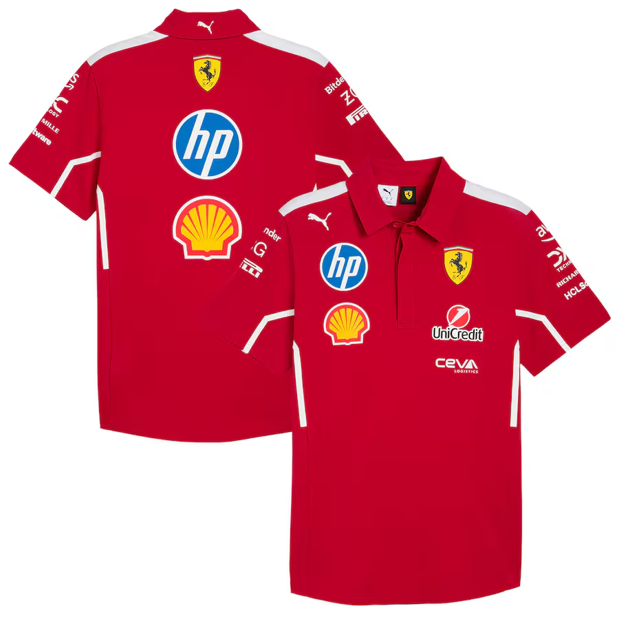 Ferrari 2025 F1 Polo Shirt