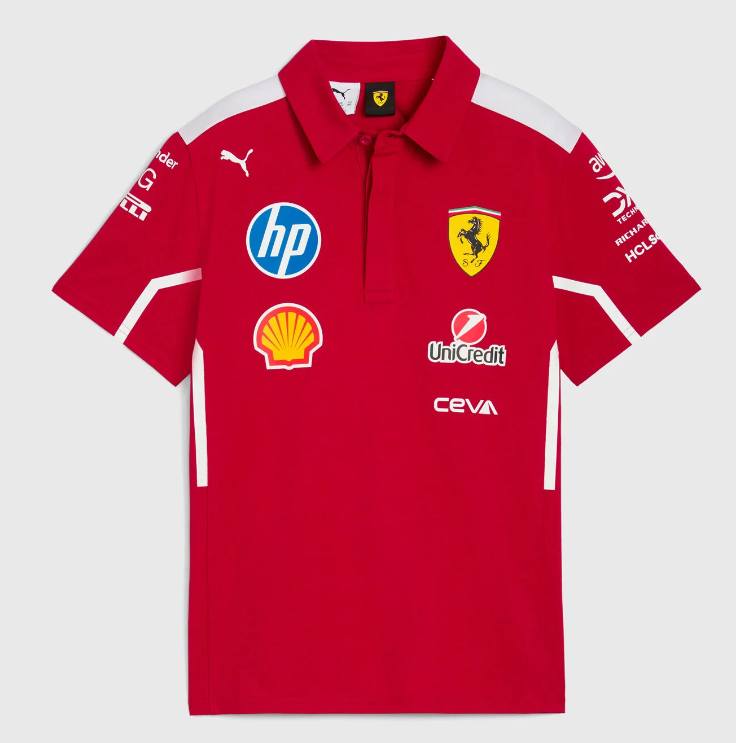 Ferrari 2025 F1 Polo Shirt