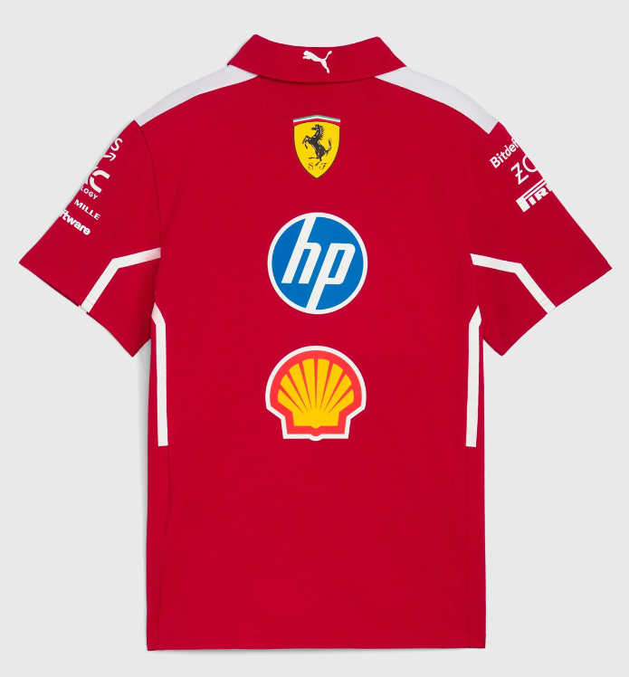 Ferrari 2025 F1 Polo Shirt