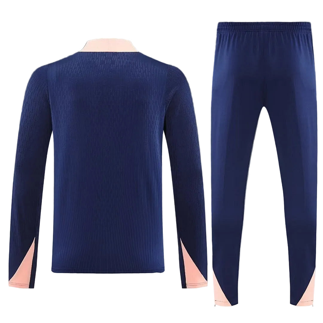 France 2025/26 Navy Half-Zip Tracksuit Set