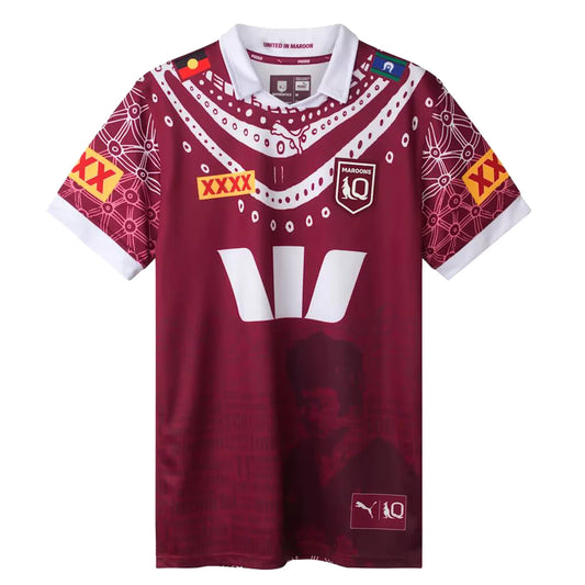 Queensland Maroos 2025 Indigenous NRL Jersey