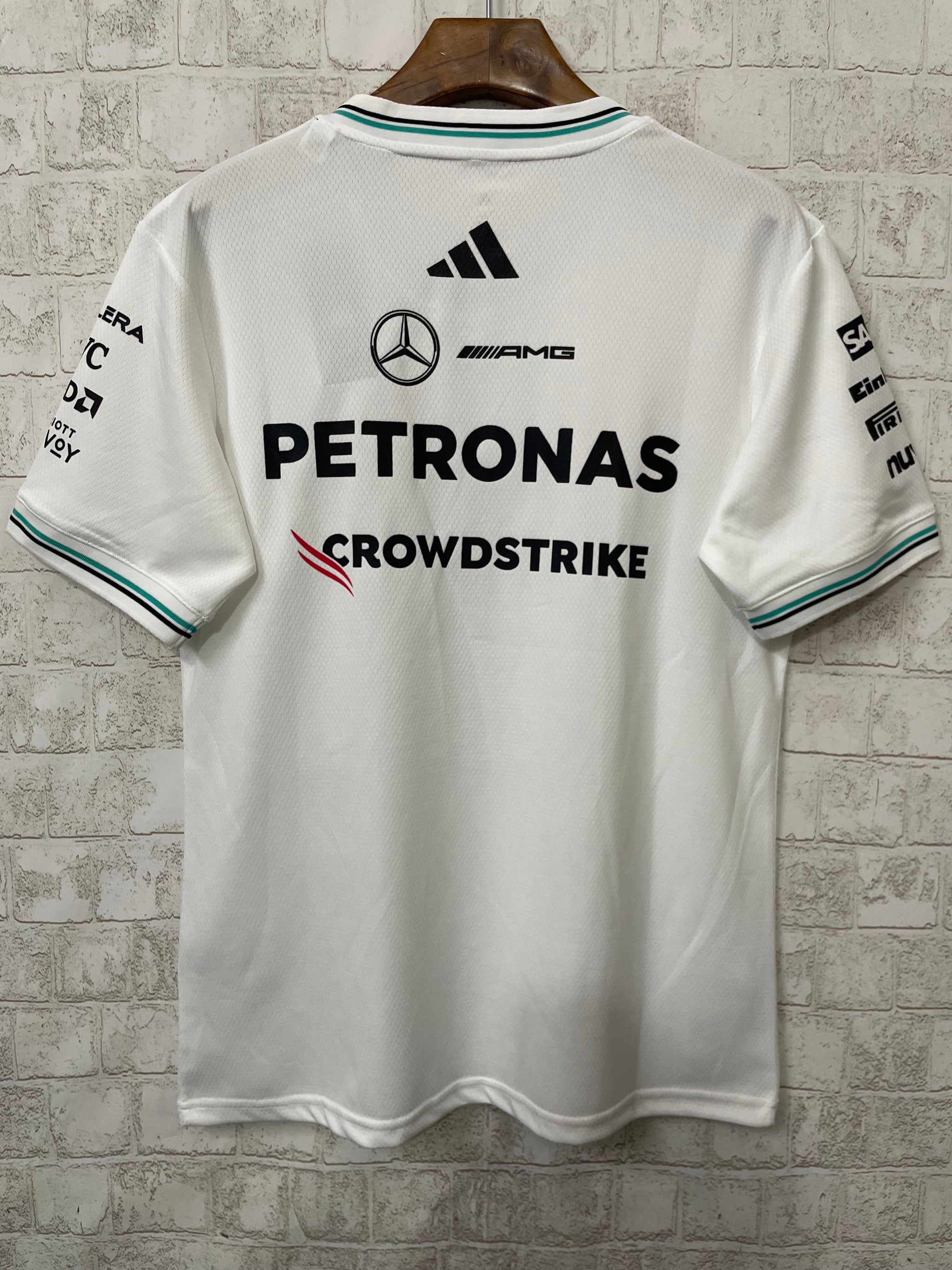 Mercedes 2025 F1 Team White Tee Shirt