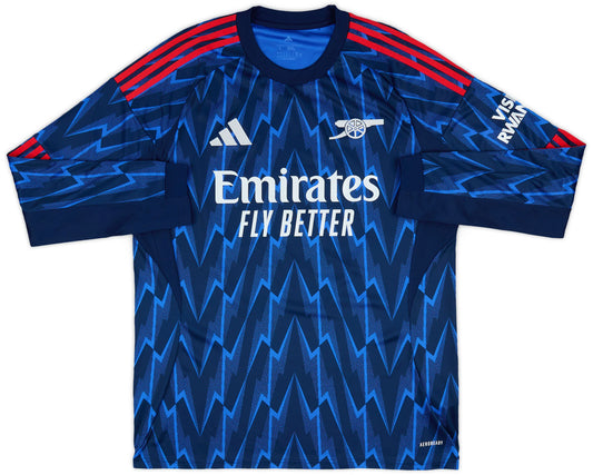 Arsenal 2025/26 Away Fan Version Long Sleeve