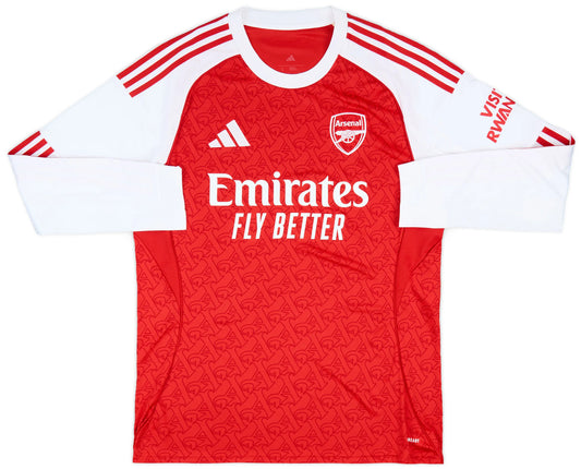 Arsenal 2025/26 Home Fan Version Long Sleeve