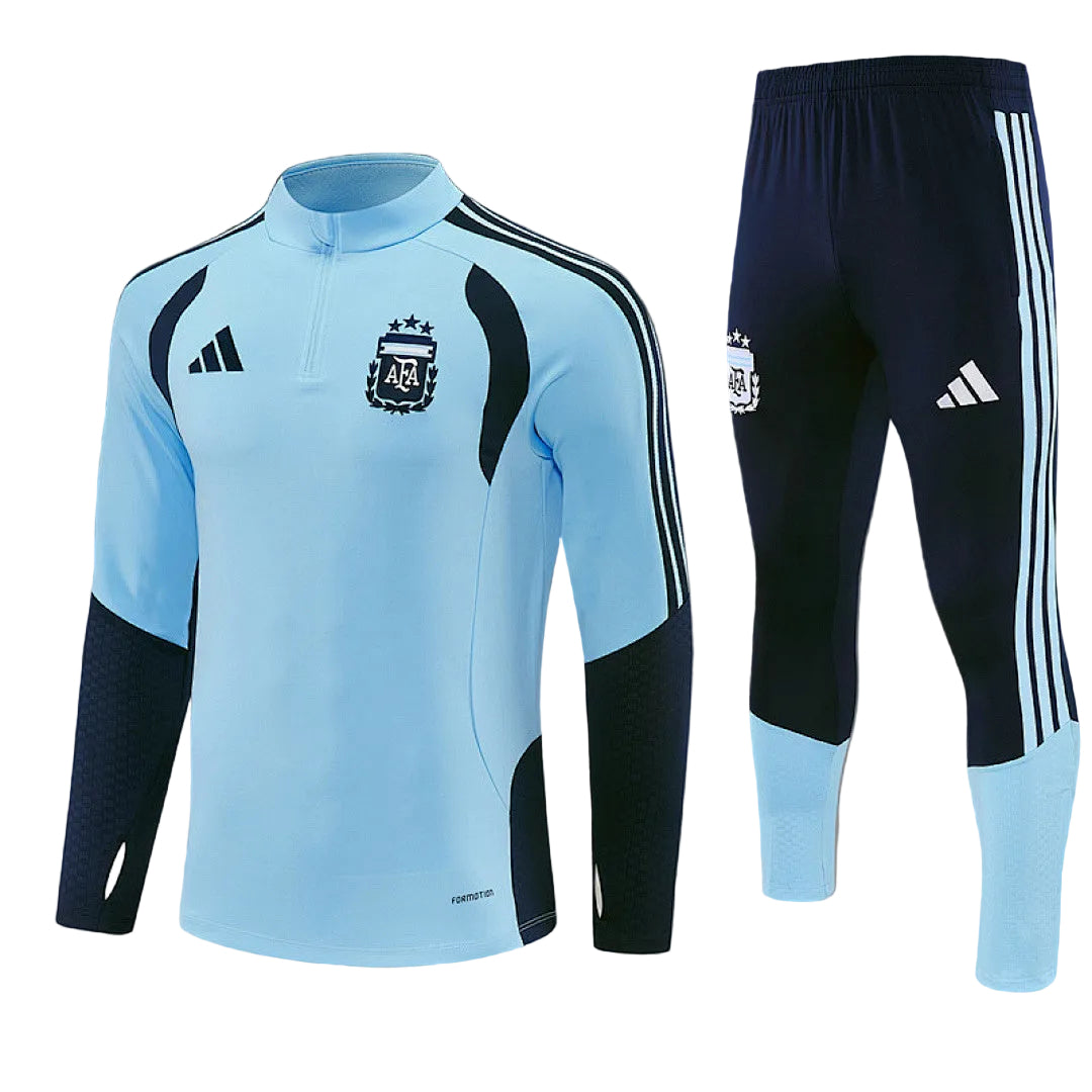 Argentina 2026 Blue Half-Zip Tracksuit Set