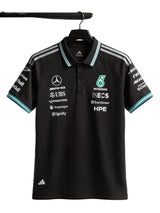 Mercedes 2026 Black F1 Polo Shirt
