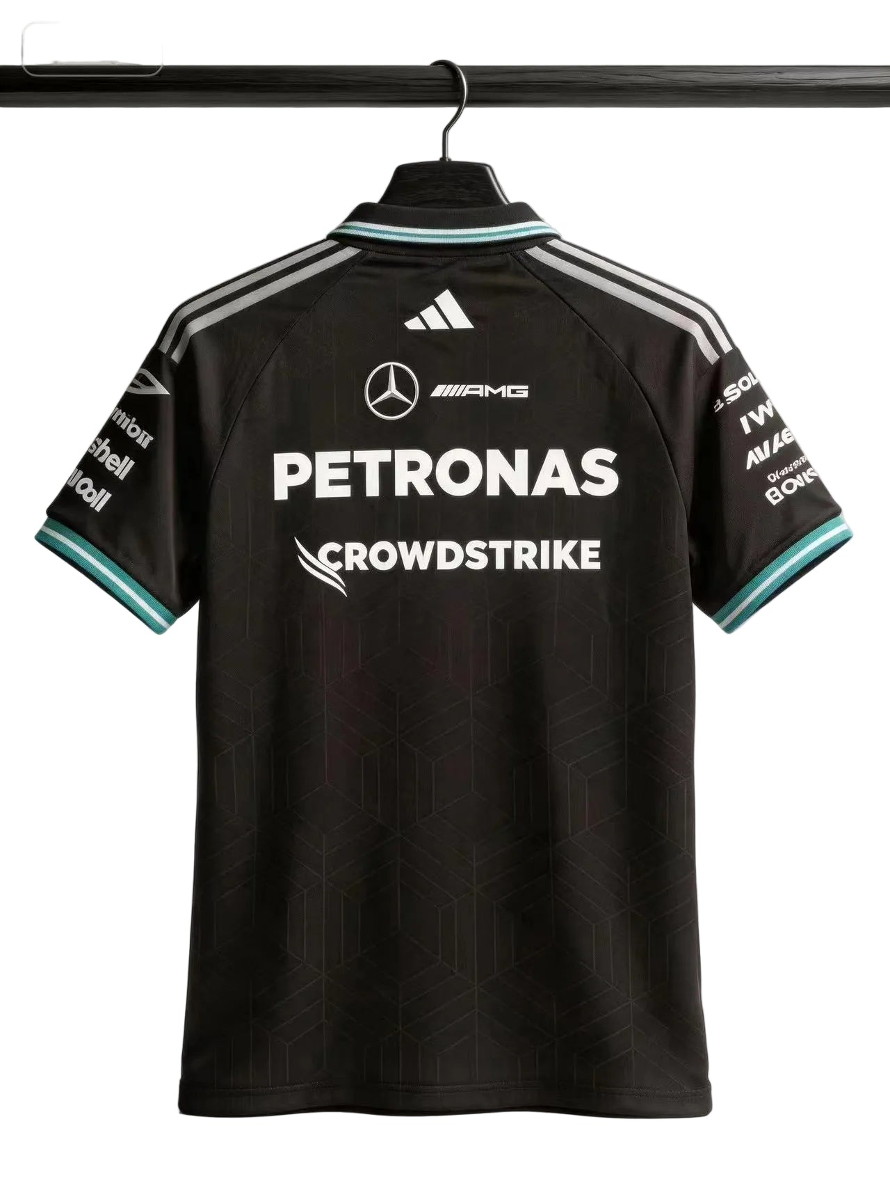 Mercedes 2026 Black F1 Polo Shirt
