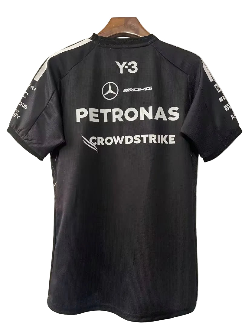 Mercedes 2026 Y3 Black F1 Tee Shirt - 2nd Edition