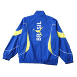 Brazil 2026/27 Blue Jordan Windbreaker Jacket