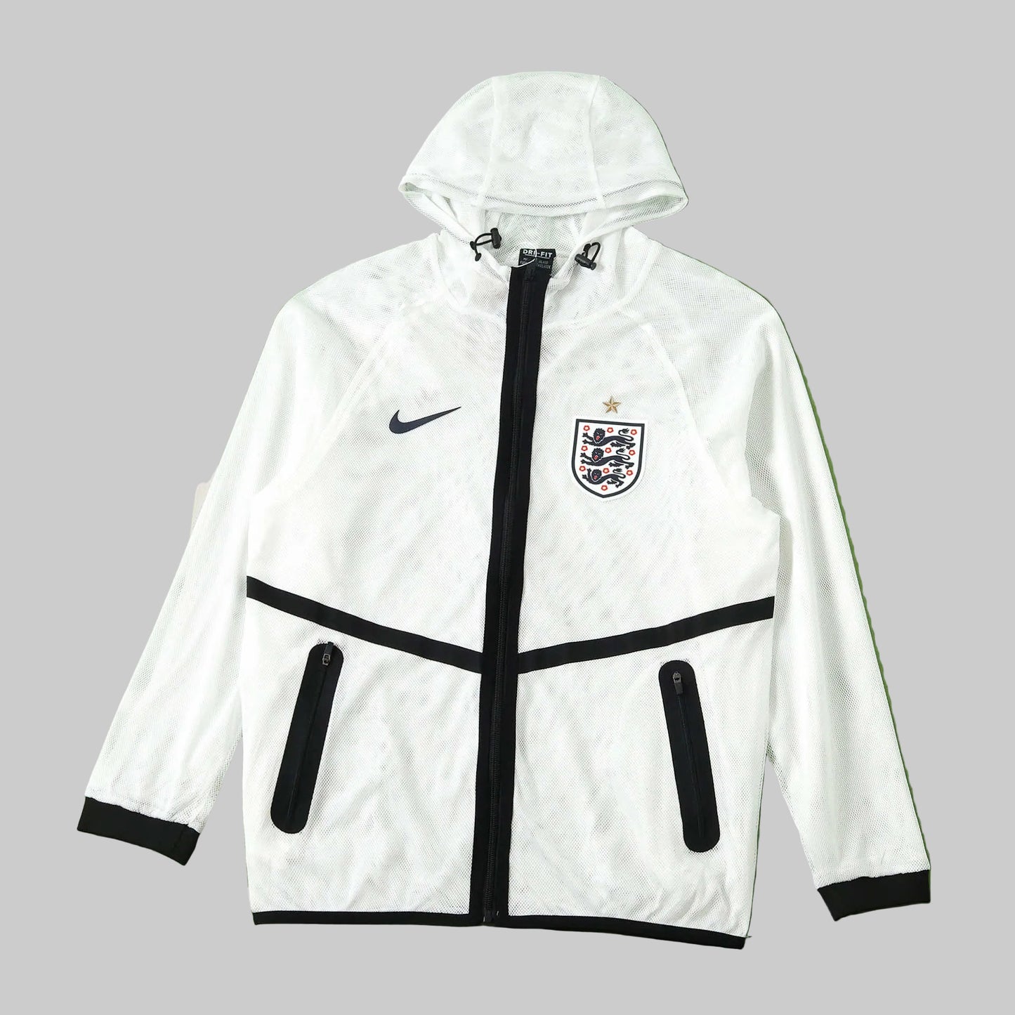 England 2026 White World Cup Anthem Jacket