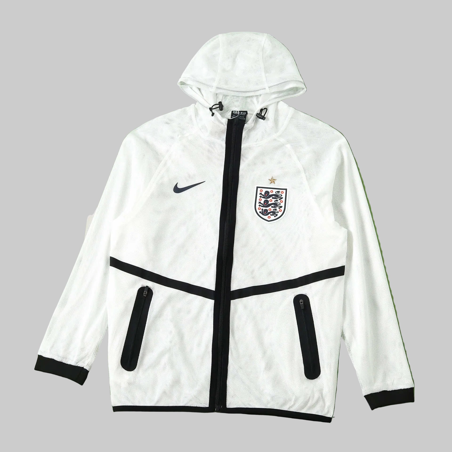 England 2026 White World Cup Anthem Jacket
