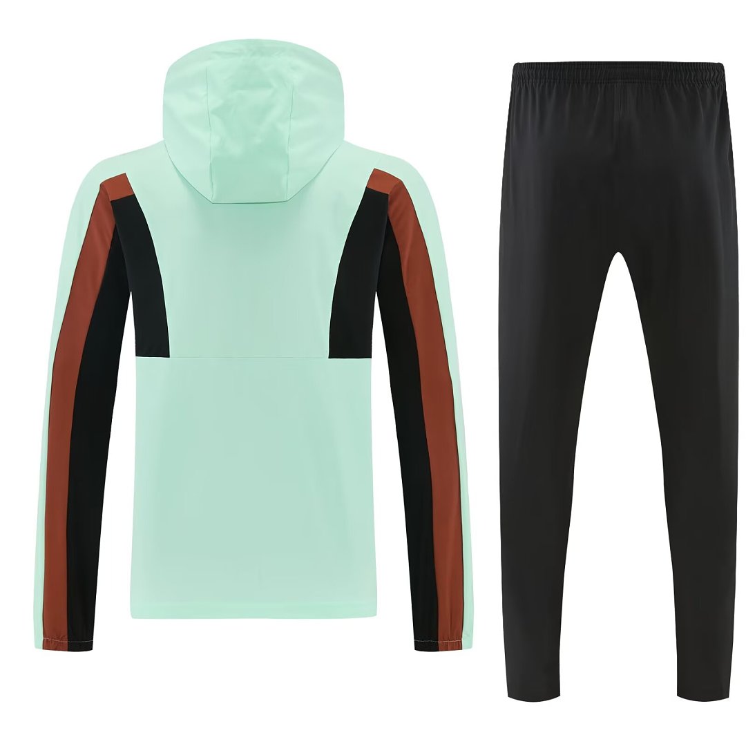 France 2026/27 Light Green Hoodie Full-Zip Tracksuit Set
