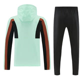 France 2026/27 Light Green Hoodie Full-Zip Tracksuit Set