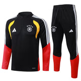 Germany 2026 Black Half-Zip Tracksuit Set