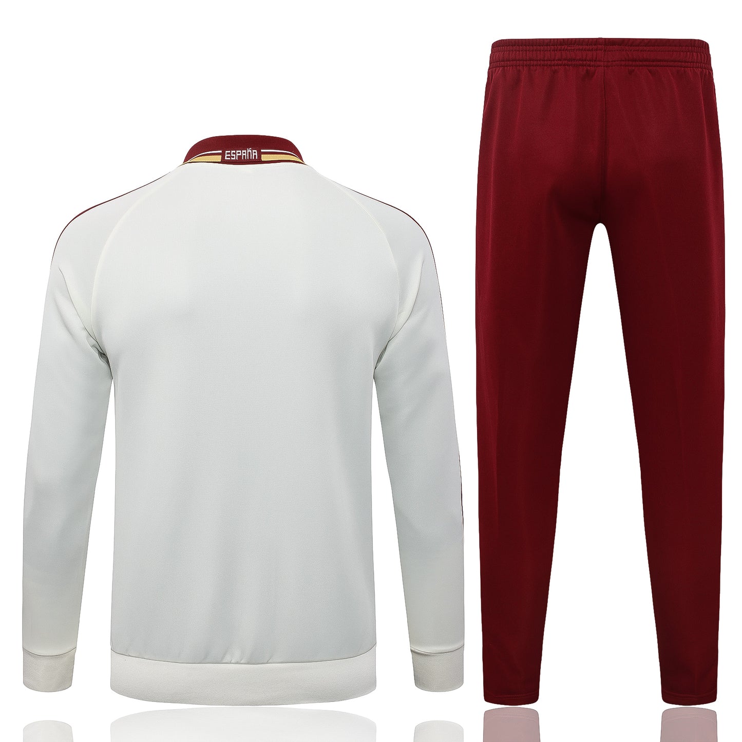 Spain 2026/27 White Full-Zip Tracksuit Set