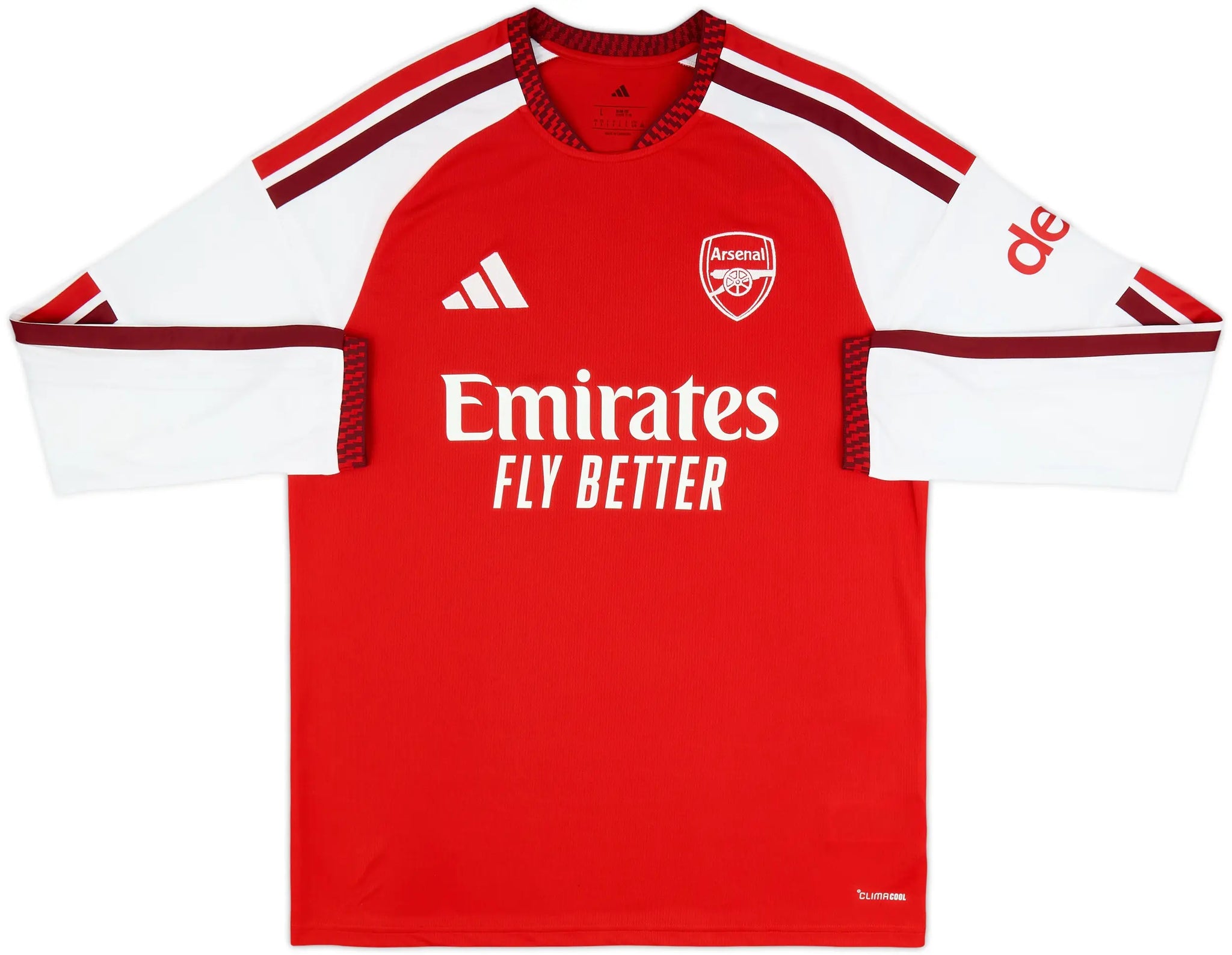 Arsenal 2026/27 Home Long Sleeve Jersey