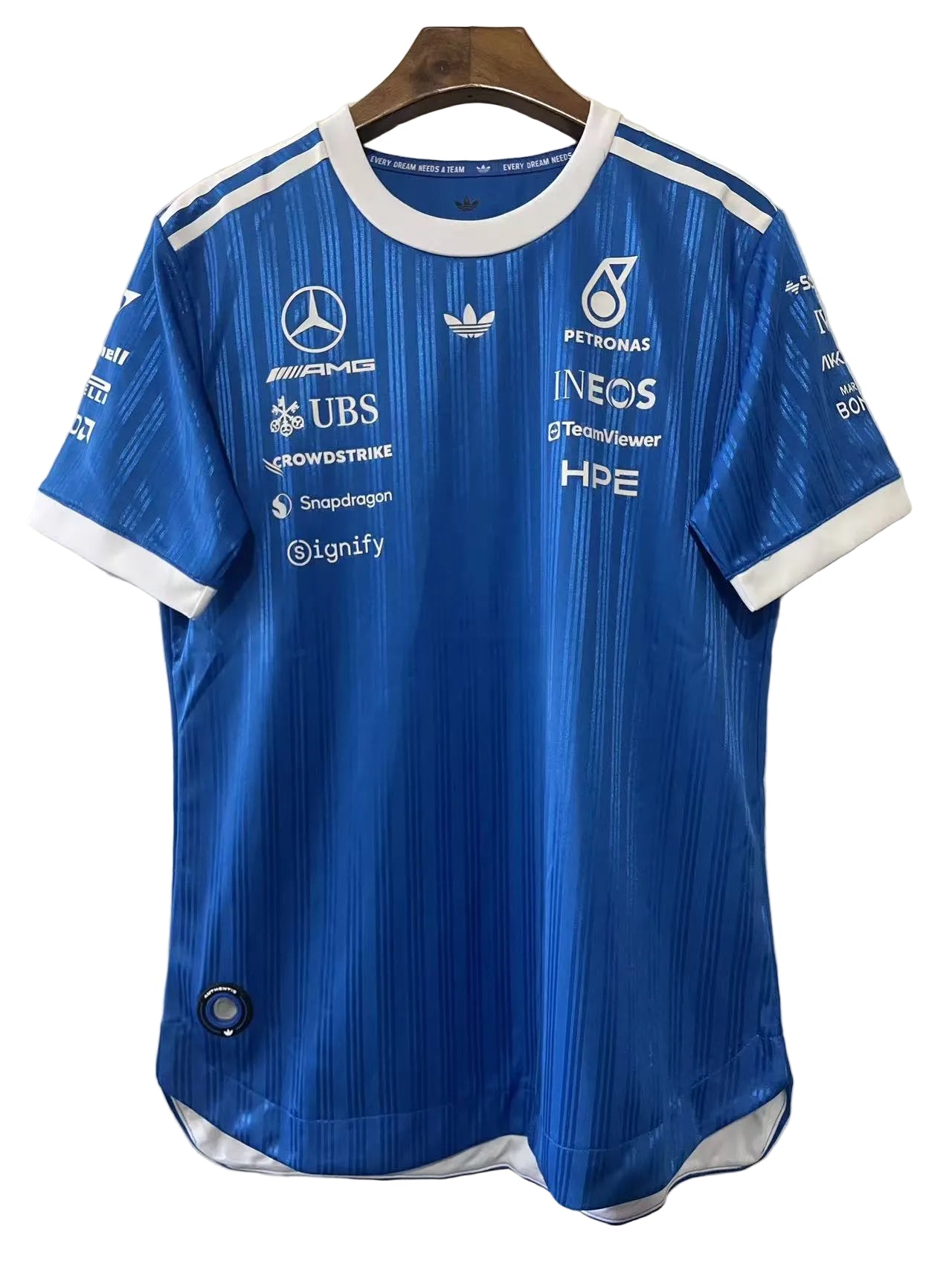 Mercedes 2026 Blue F1 Tee Shirt
