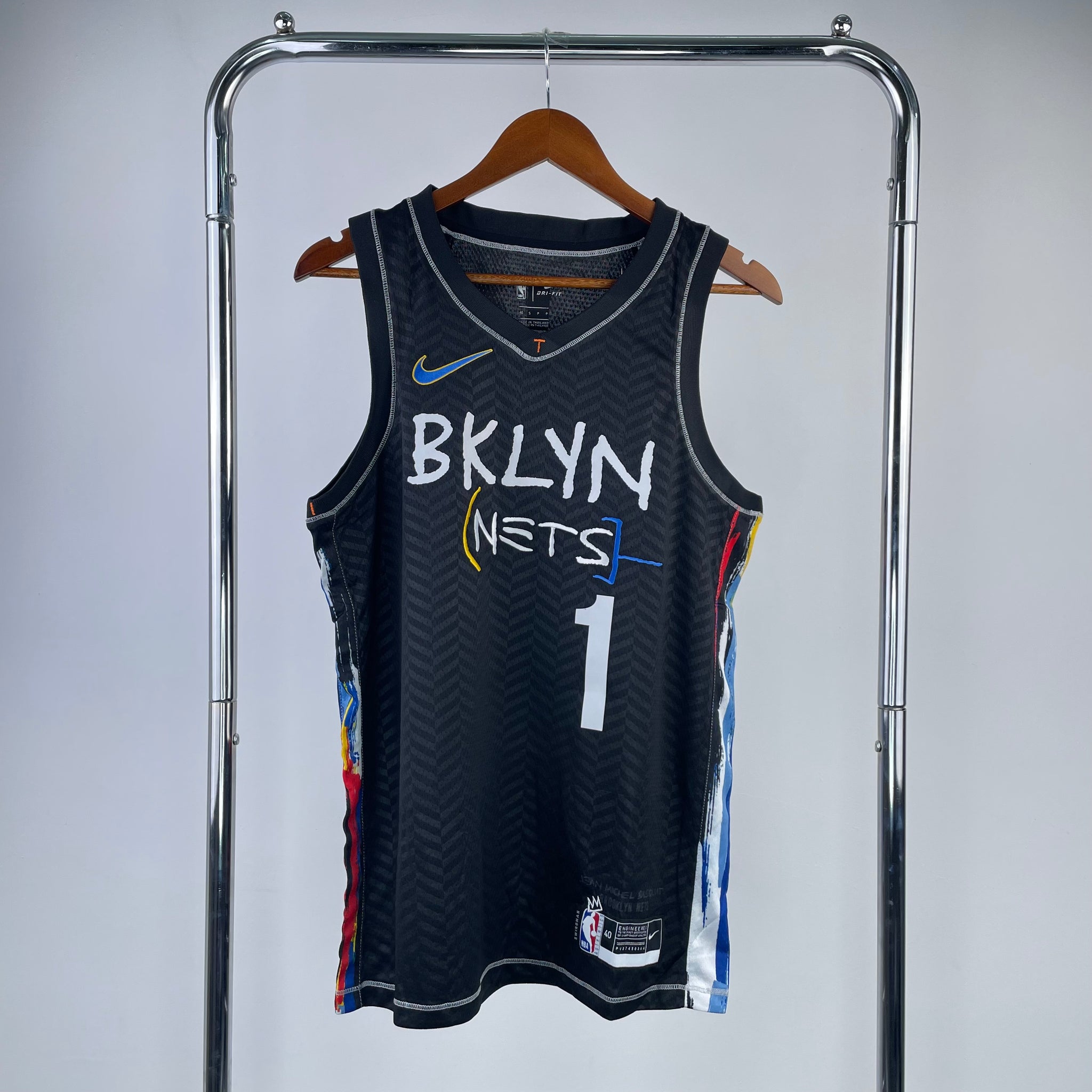 Brooklyn Nets 2020-21 Black Swingman Jersey - City Edition
