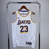 Los Angeles Lakers 2020-22 White Swingman Jersey - Association Edition