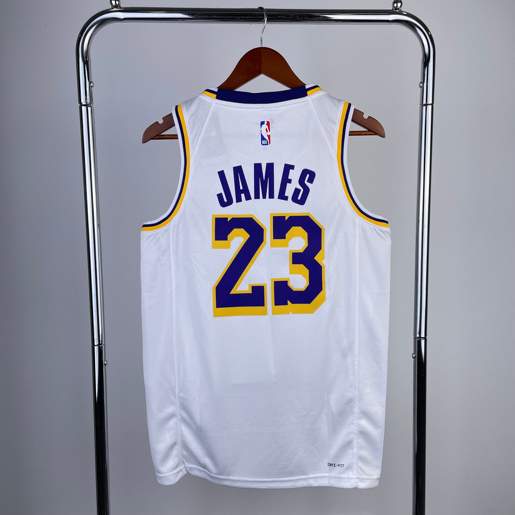 Los Angeles Lakers 2020-22 White Swingman Jersey - Association Edition
