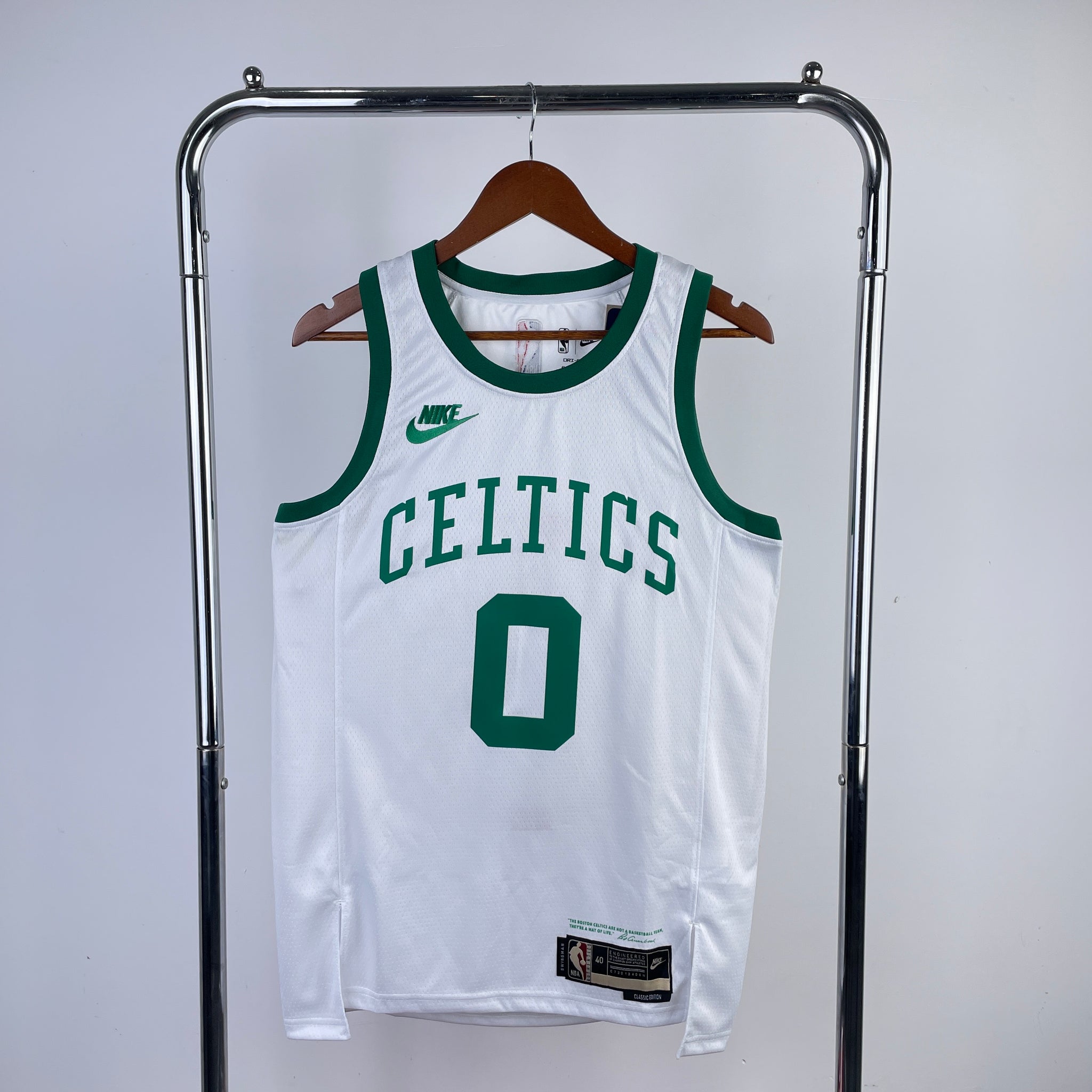 Boston Celtics 2021-22 White Swingman Jersey - Classic Edition