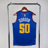 Denver Nuggets 2021-22 Jordan Brand Blue Swingman Jersey - Statement Edition