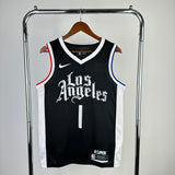 Los Angeles Clippers 2021-22 Black Swingman Jersey - City Edition