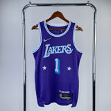 Los Angeles Lakers 2021-22 Purple Swingman Jersey - City Edition