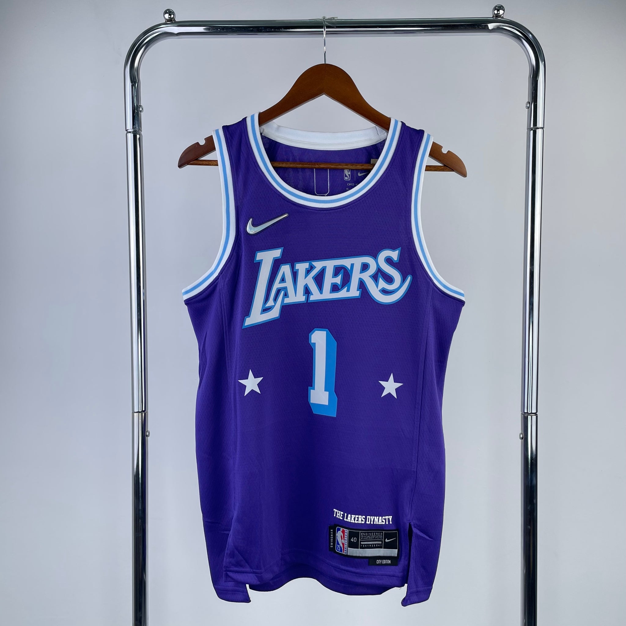 Los Angeles Lakers 2021-22 Purple Swingman Jersey - City Edition